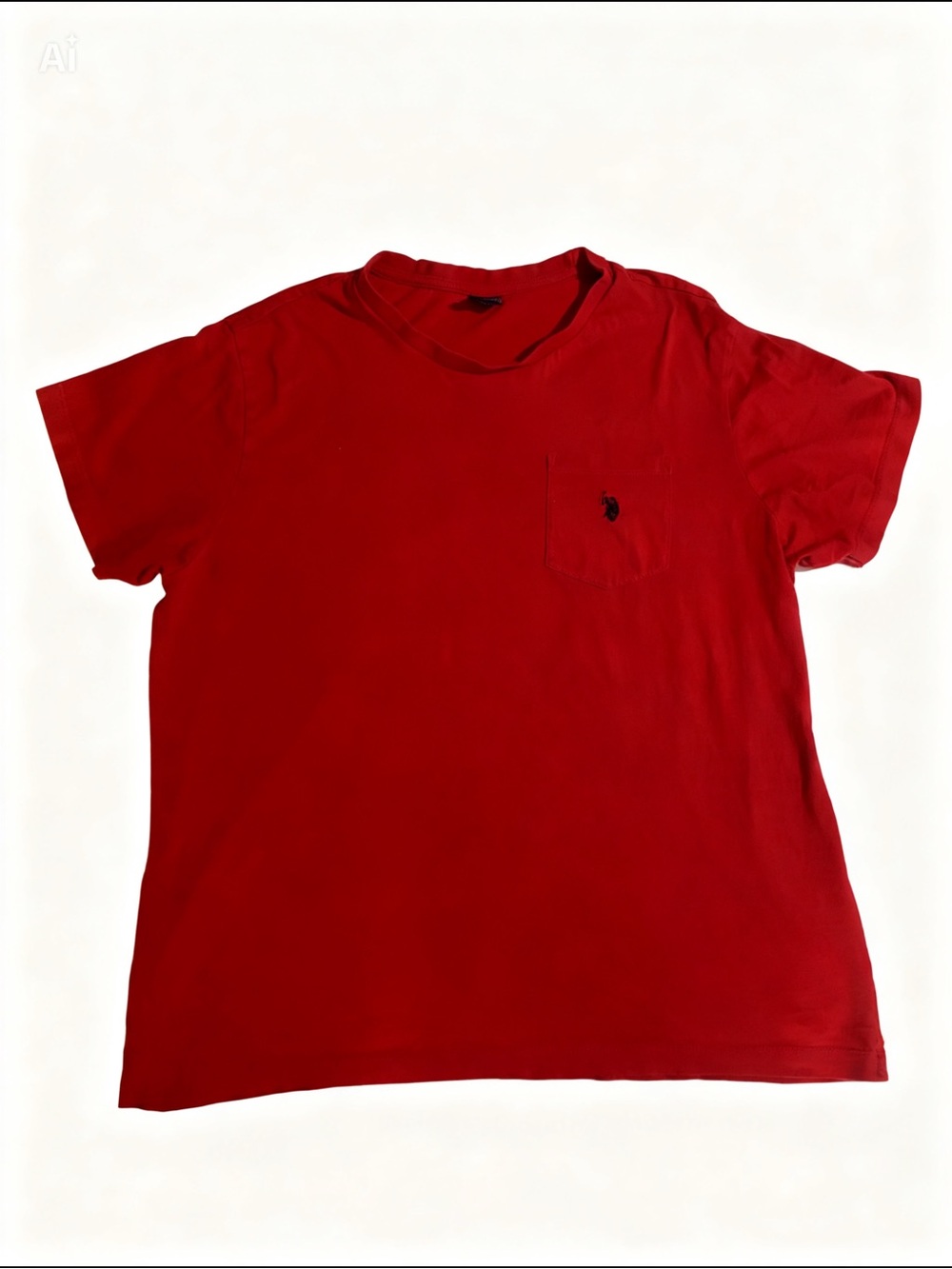 U.S. Polo Assn. Red Short Sleeve Tee